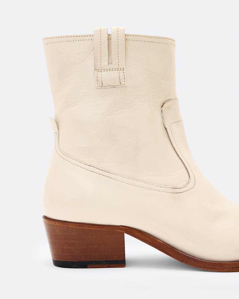 Jura Zip-Up Leather Boots