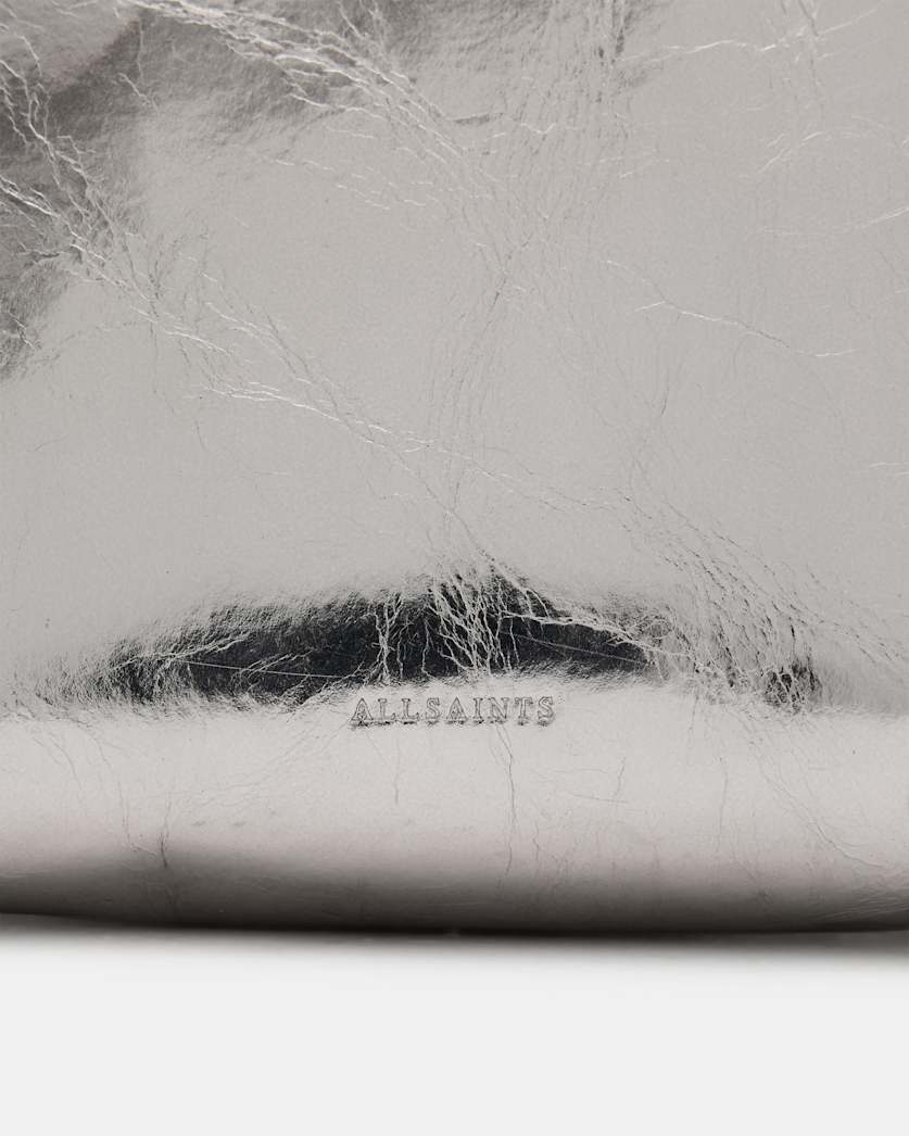 Anais Zipped Leather Pouch Bag