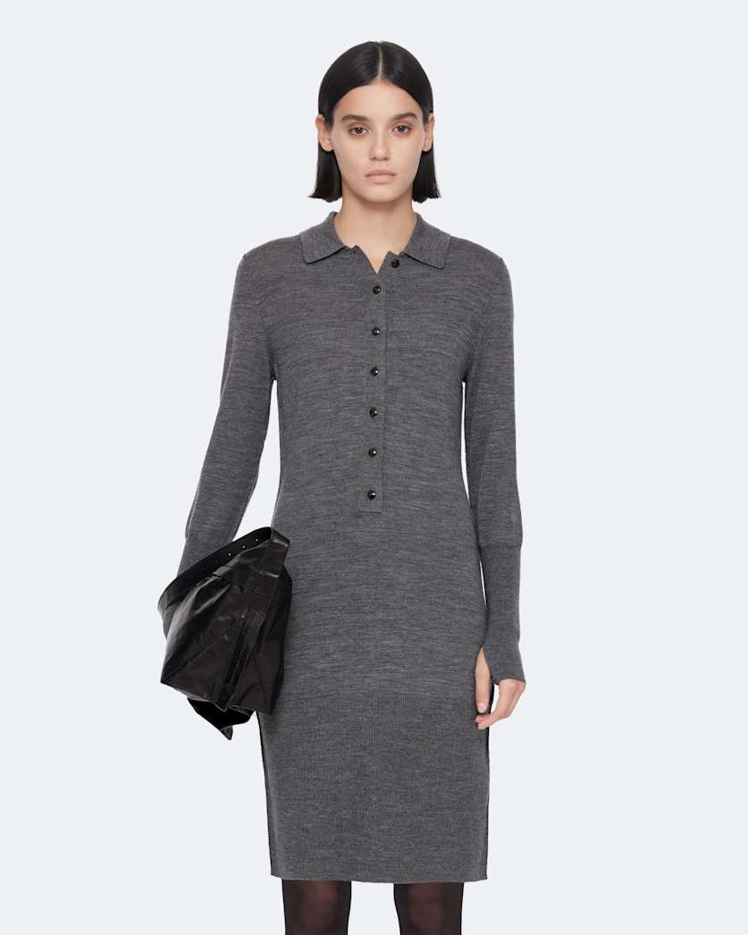 Coyte Merino Wool Polo Dress