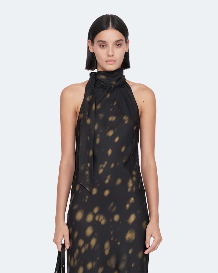 Beril silk blend dress