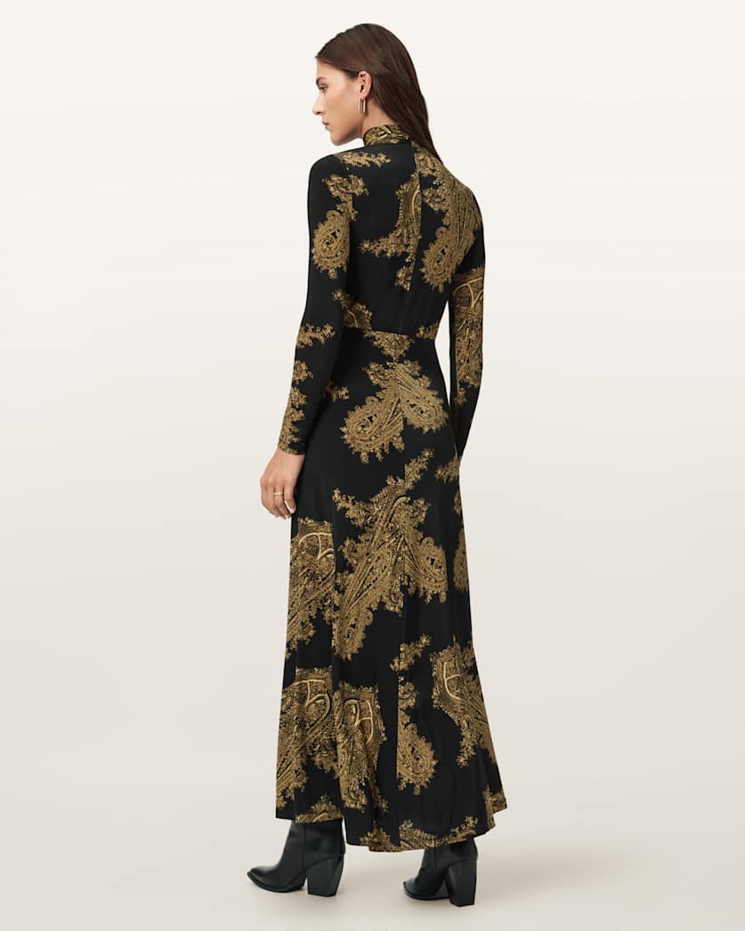 Mina A-Line Maxi Dress