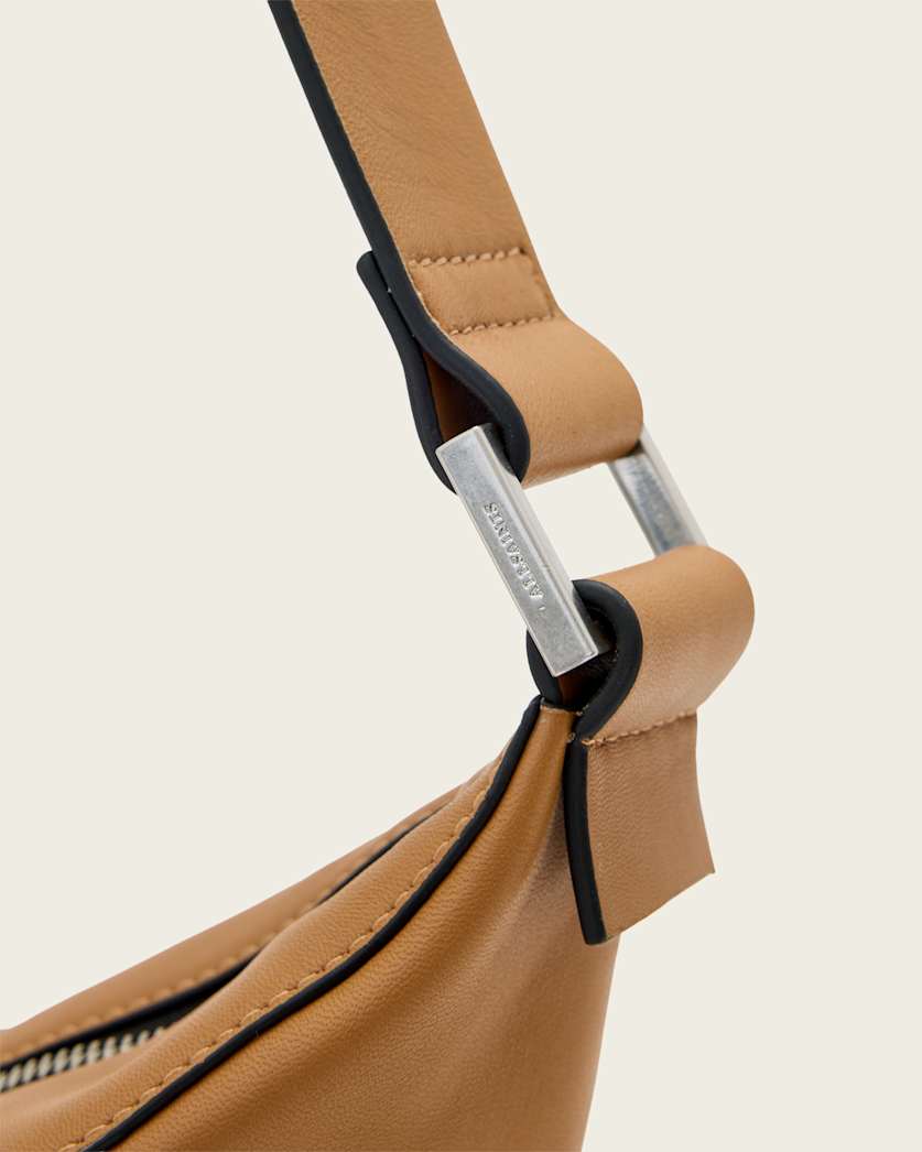 Luna Slouchy Leather Crossbody Bag