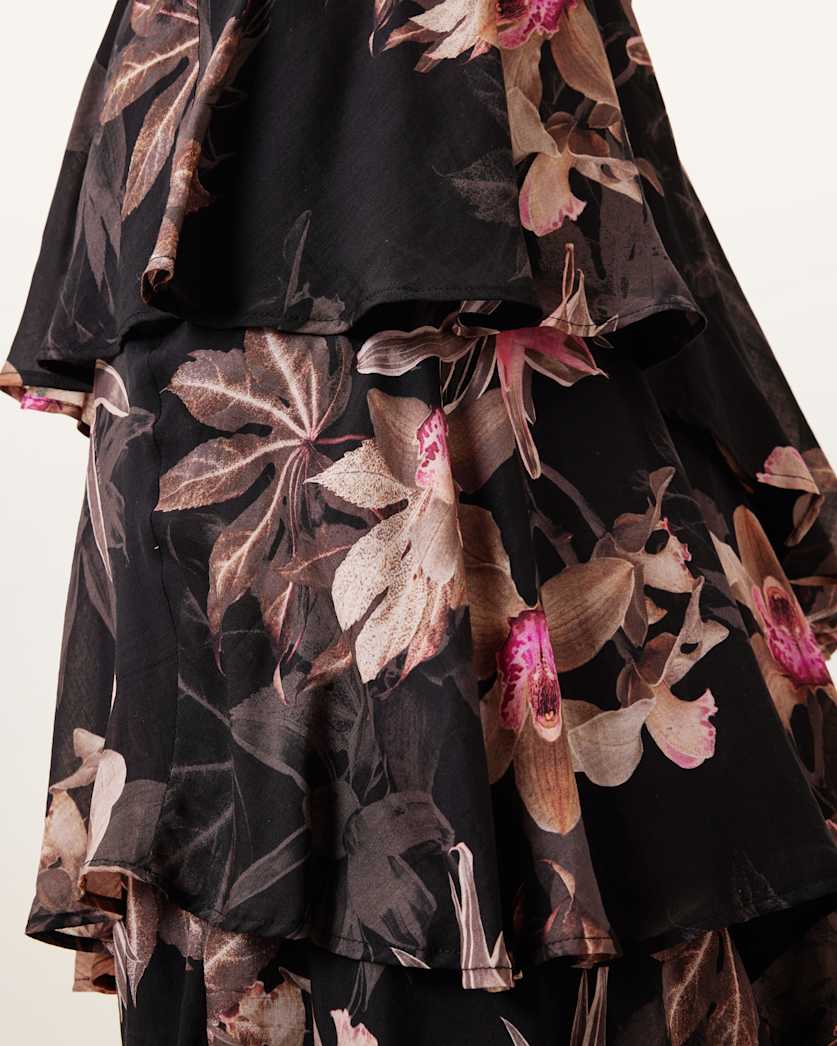 Cali Floral Print Maxi Dress