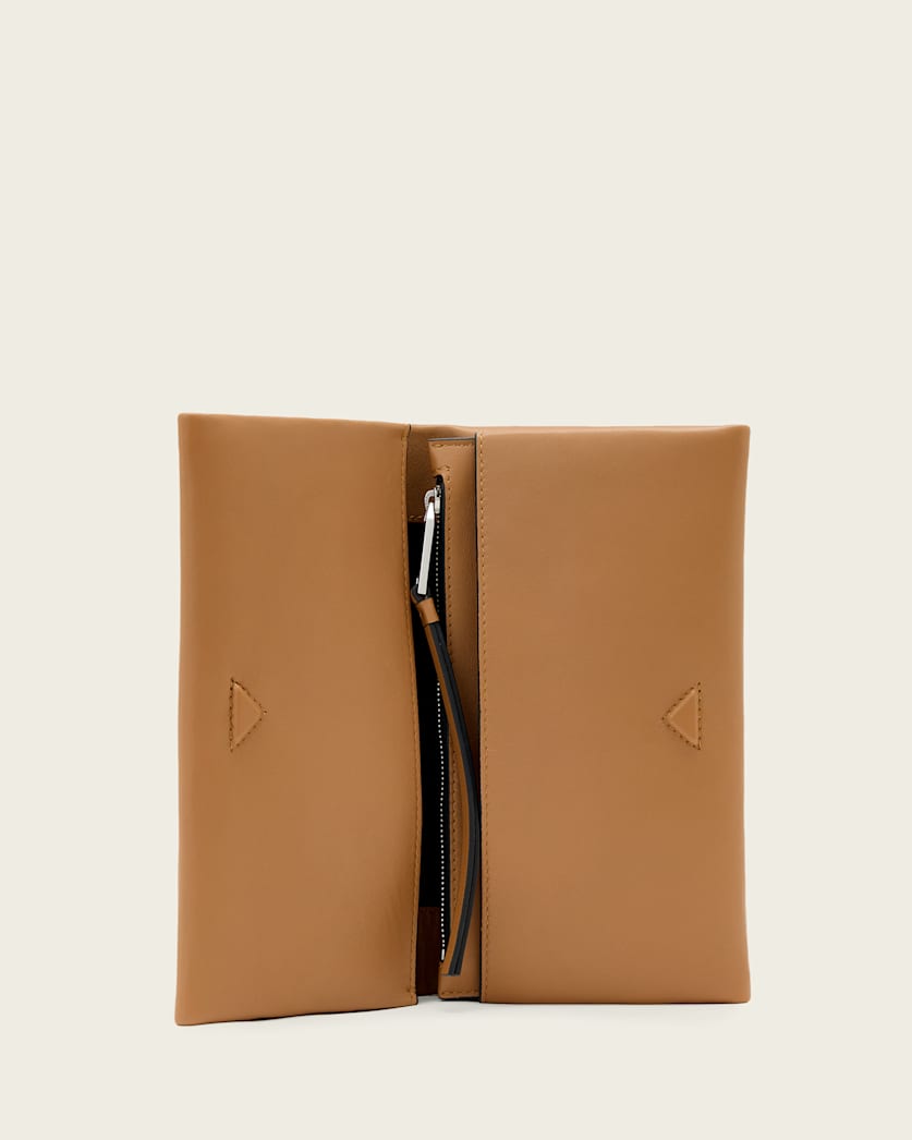 Harluna Leather Clutch Bag