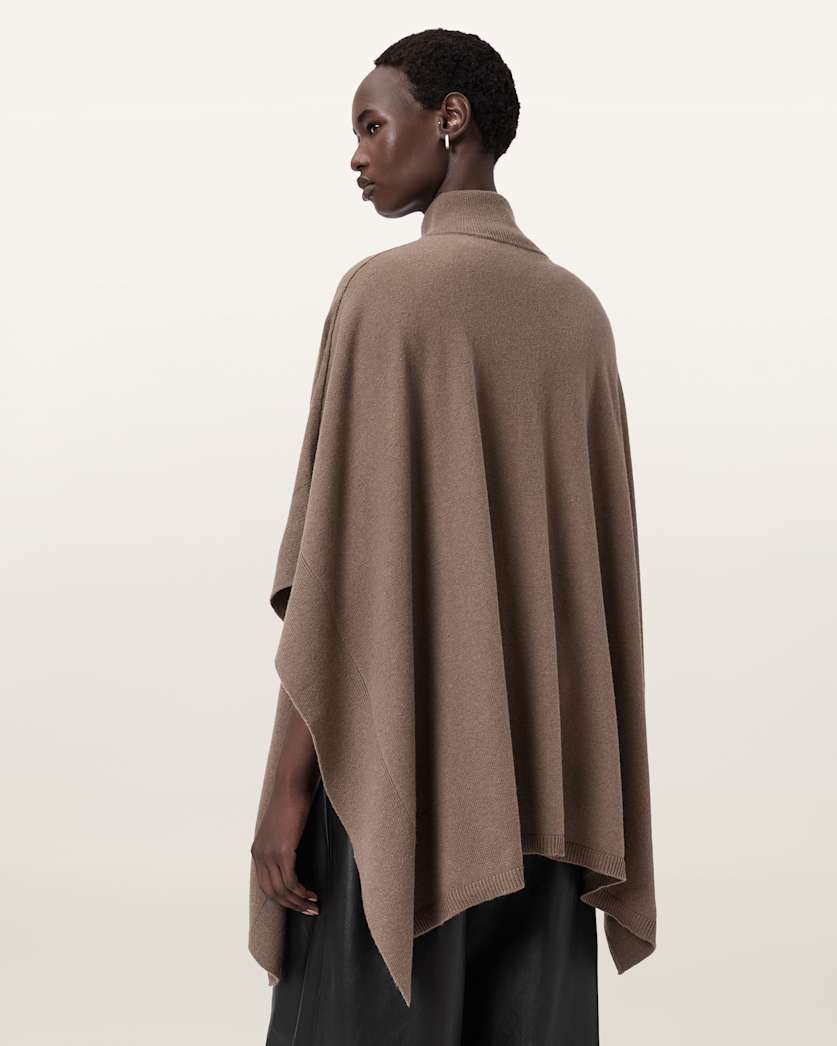 Effie Wool Poncho