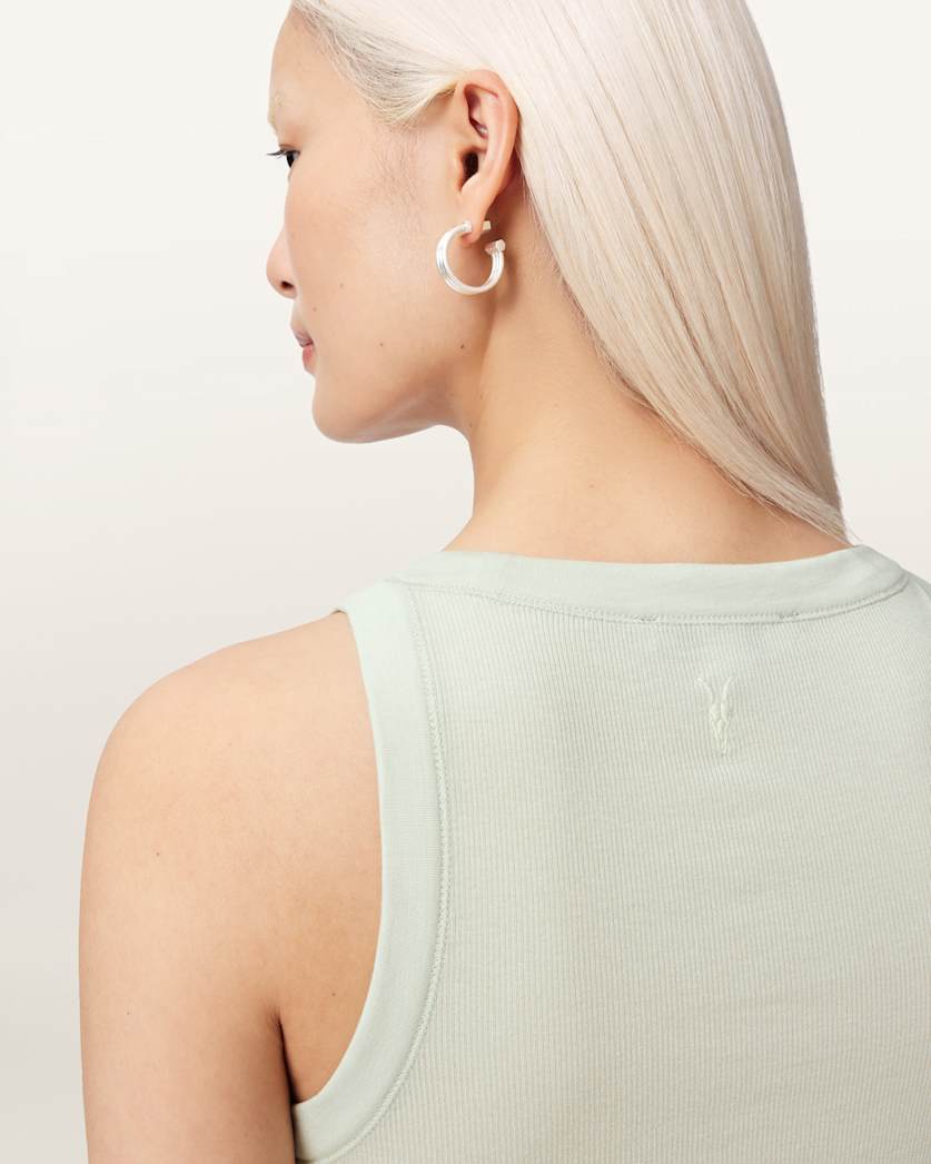 Rina Crew Neck Sleeveless Tank Top