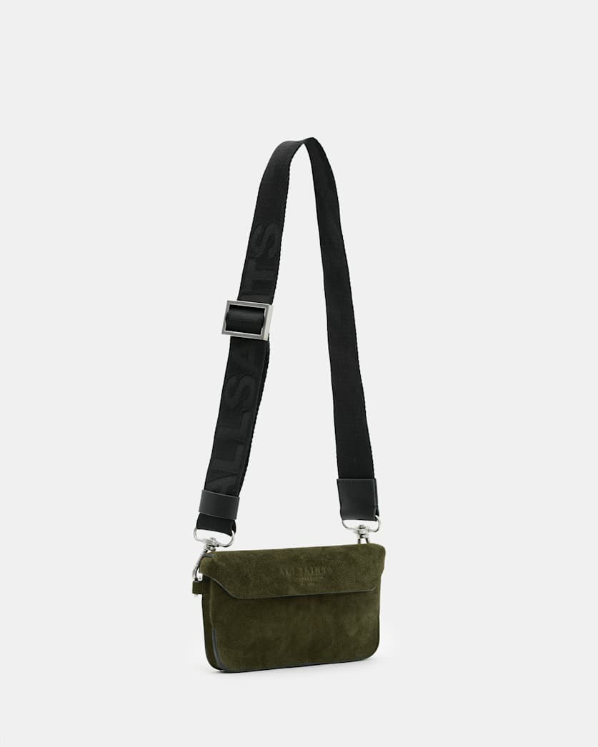 Zoe Adjustable Leather Crossbody Bag
