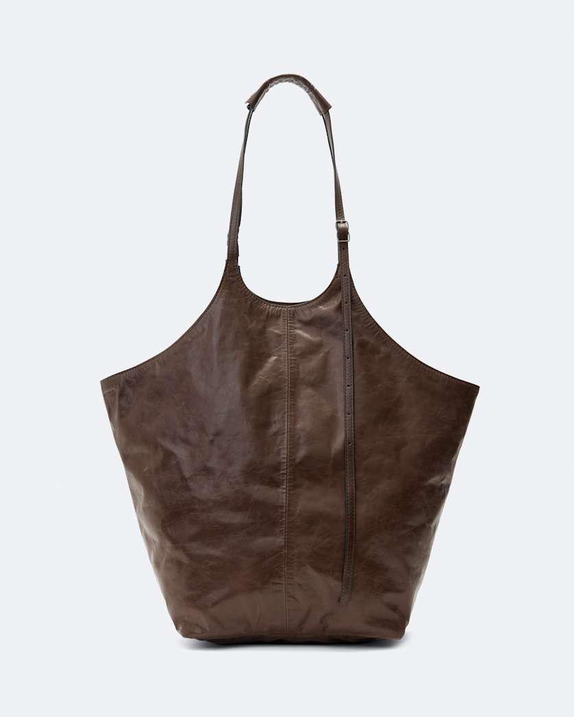 Siloh Leather Magazine Tote Bag