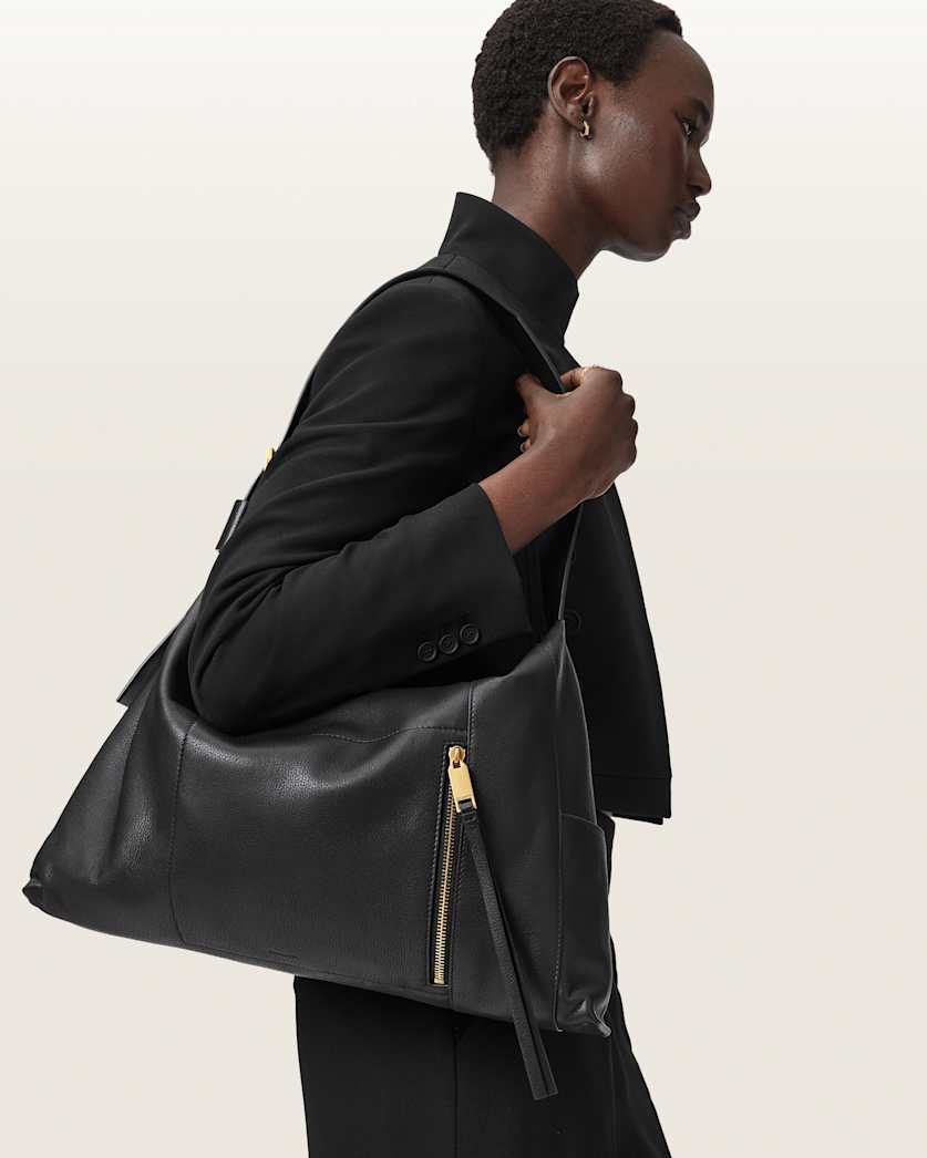 Alba Leather Shoulder Bag