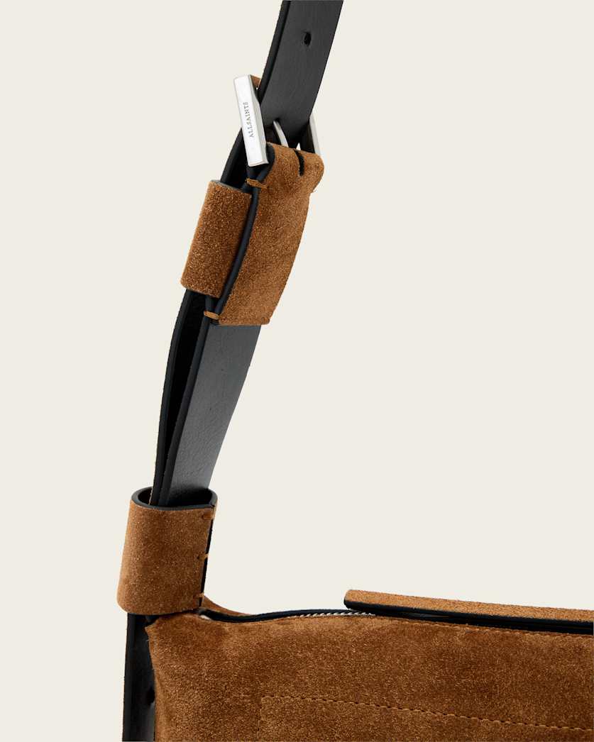 Alba Suede Crossbody Bag