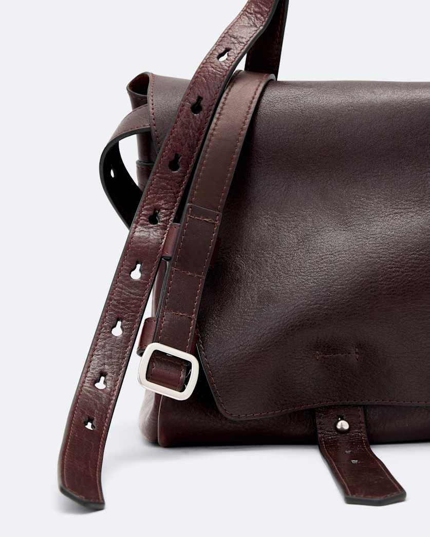 Joan Medium Leather Satchel