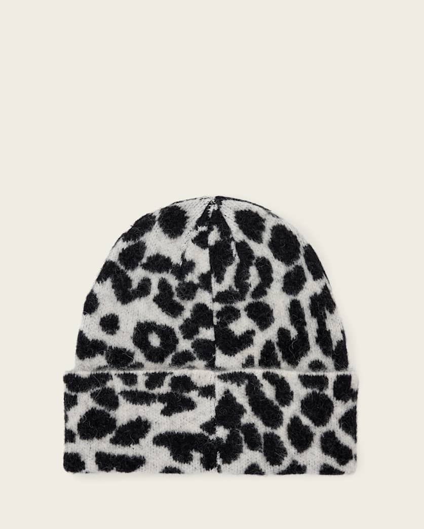 Nora Leopard Print Beanie