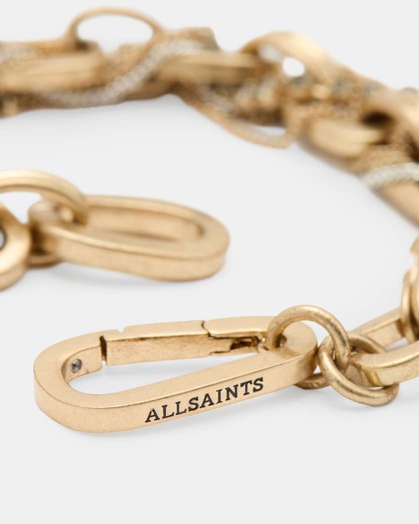 Kirsty Two Tone Layered Chain Bracelet