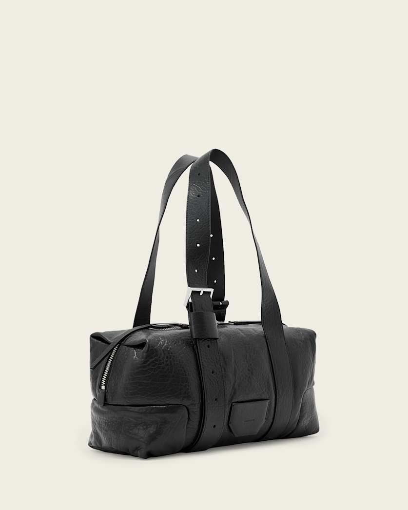 Ares Grain Leather Shoulder Bag