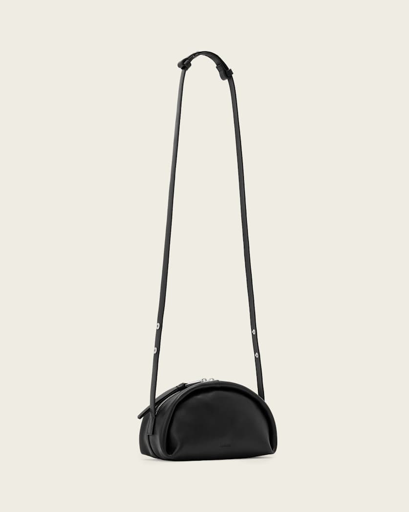 Rosalie Arc Leather Crossbody Bag