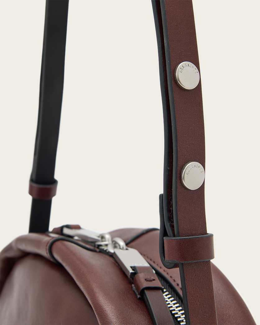Rosalie Arc Leather Crossbody Bag