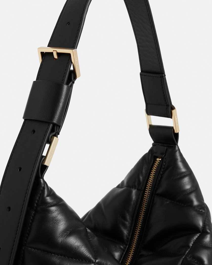 Edbury Leather Quilted Shoulder Bag