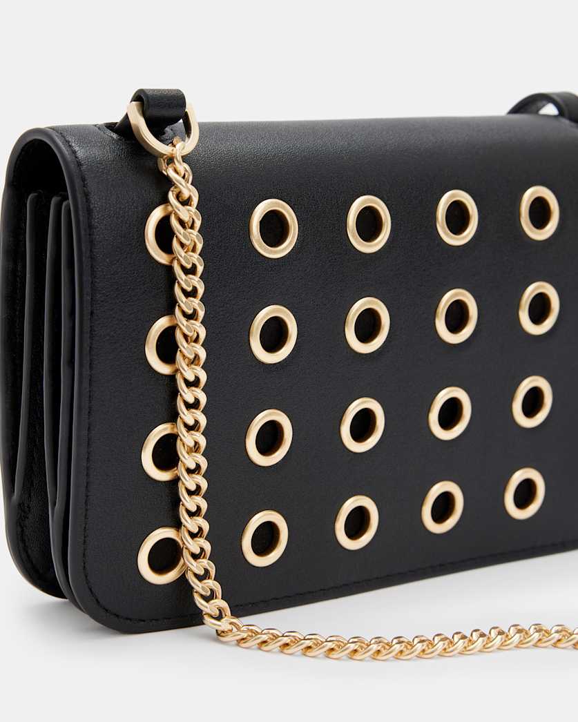 Ludivine Eye Leather Crossbody Bag