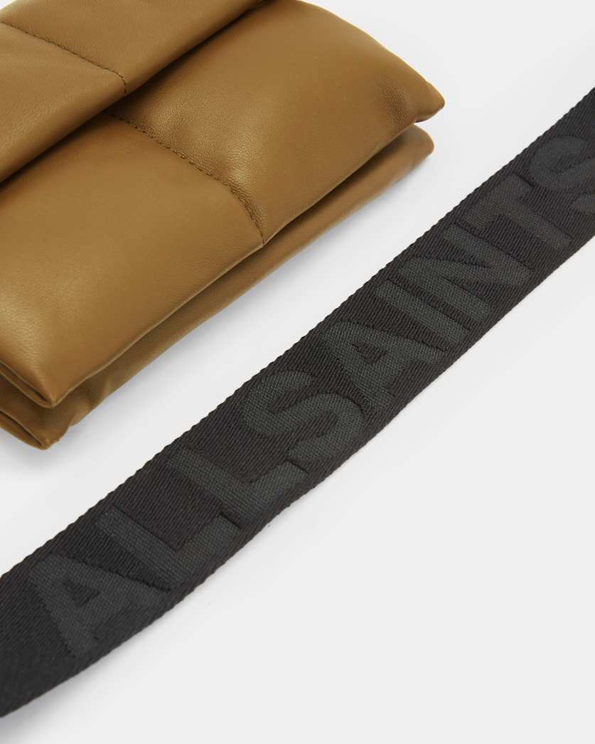 Ezra Quilted Leather Crossbody Bag