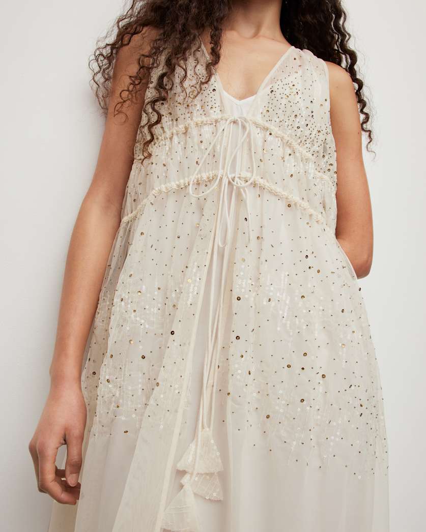 Robyn Embellished Sequin Maxi Dress
