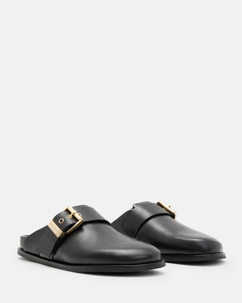 Venus Shearling Slip On Mules