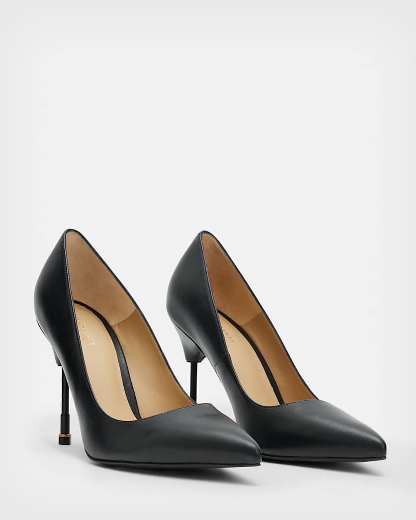 Nova Leather Court Shoes