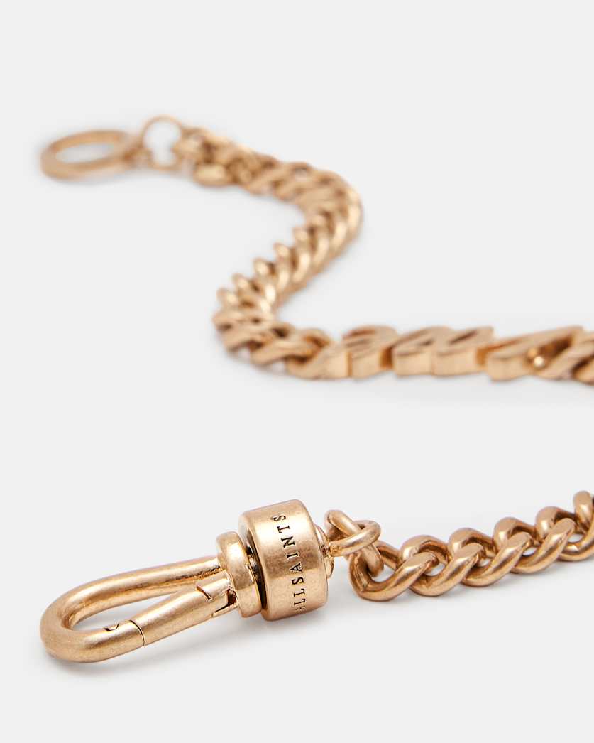 Love Script Gold-Tone Bracelet