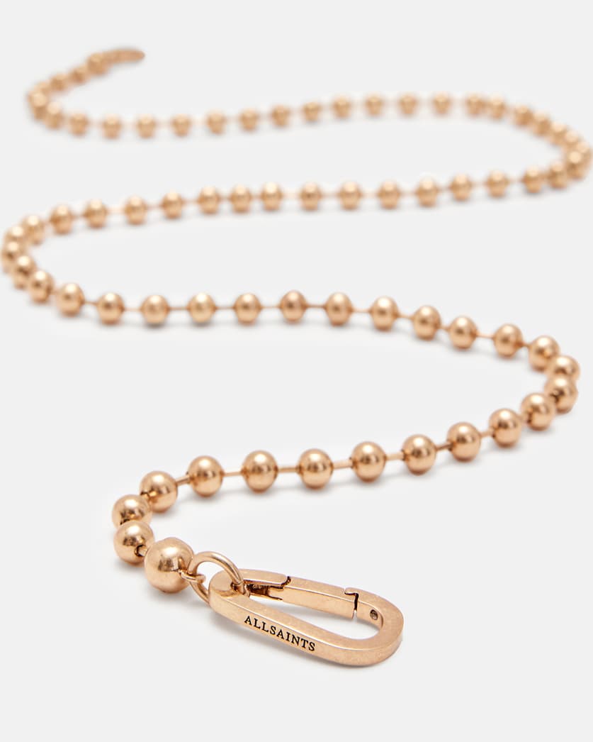 Kennedy Gold-Tone Bead Necklace