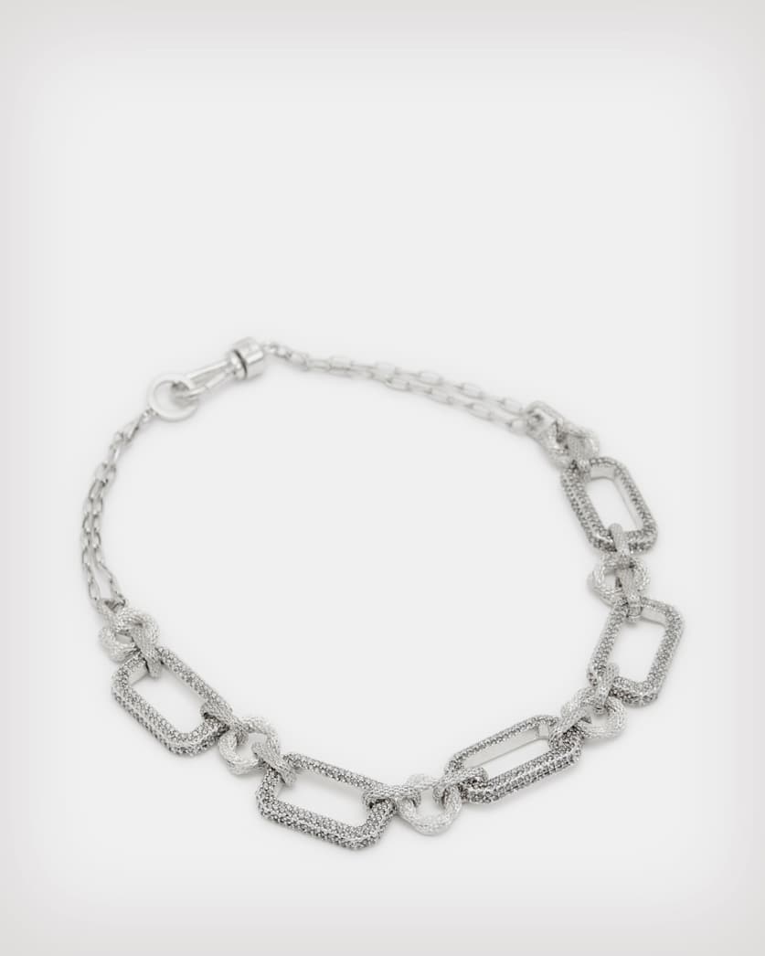 Dara Pave Link Necklace