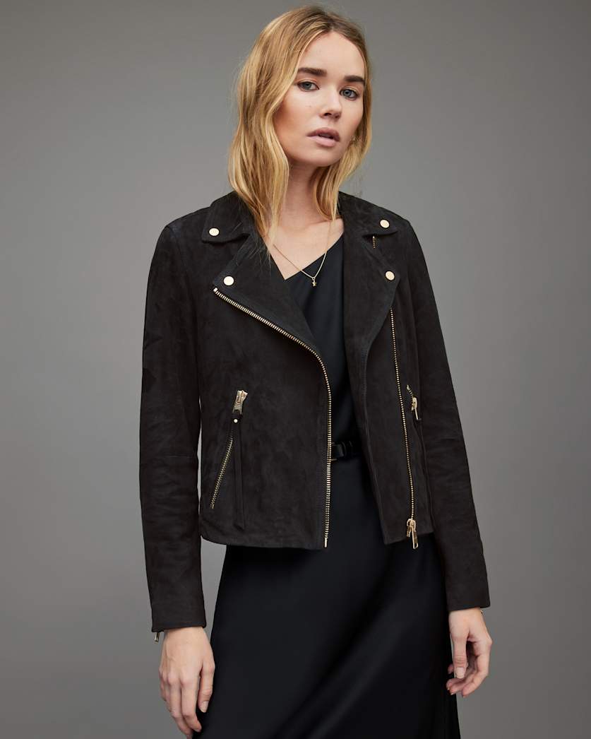 Suede Dalby Biker Jacket