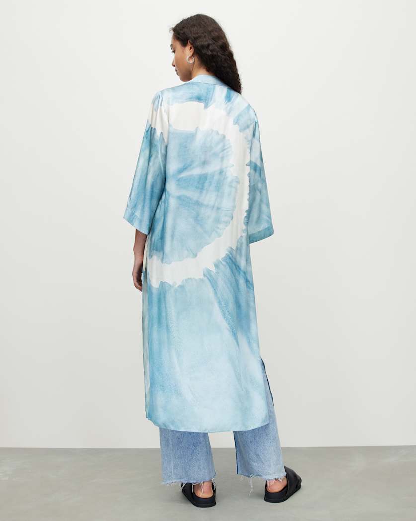 Carine Mariana Silk Blend Kimono