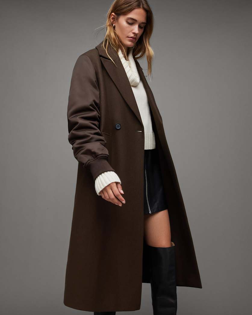Paulah Wool Cashmere Blend Coat