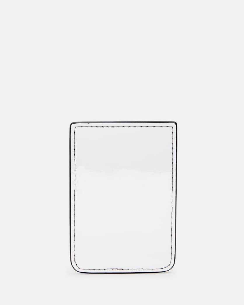 Callie Metallic Leather Cardholder