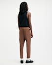Tallis Slim Fit Cropped Tapered Trousers