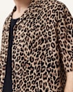 Leopardone Linen Blend Shirt