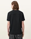 Ellis Waffle Texture Crew Neck Ramskull T-Shirt