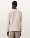 Ellis Waffle Texture Long Sleeve Crew