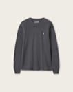 Ellis Waffle Texture Long Sleeve Crew