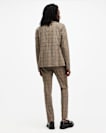 Maffrett Checked Skinny Fit Trousers