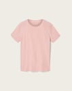 Figure Crew Neck Raw Edge T-Shirt