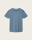 Figure Crew Neck Raw Edge T-Shirt