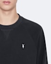 Ramskull cotton raglan sweatshirt