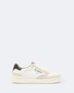 Regan Leather And Suede Low-Top Trainers