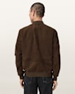 Rokko Relaxed Suede Bomber Jacket