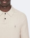 Statten Long Sleeve Ramskull Polo Jumper