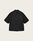 Leopardo Oversized Linen Blend Shirt