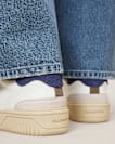 Regan Leather Low Top Trainers