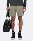 Logo cotton sweatshorts