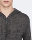 Mode Merino Wool Zip-Up Hoodie