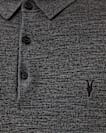 Mode Merino Long Sleeve Ramskull Polo Shirt